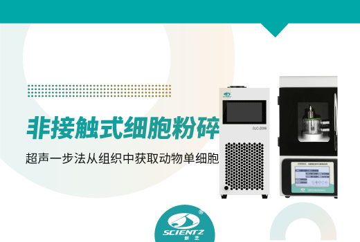 超声波细胞破碎仪获得动物组织样品单细胞电镜检测